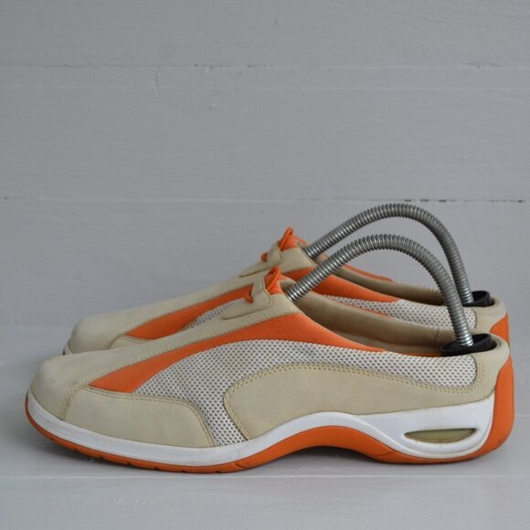 Cole Haan Tan Orange Slip On Mules Clogs Women's 10 B Sneakers D17382 - Picture 1 of 9